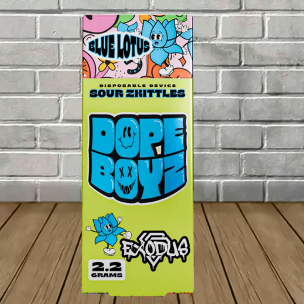 Sugar X Exodus Dope Boyz Blue Lotus Disposable 2.2g - Image 5
