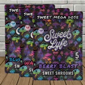 Sweet Lyfe Sweet Shrooms Mega Dose Gummies 5ct