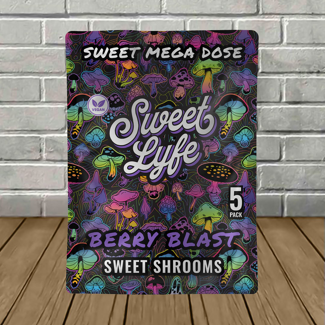 Sweet Lyfe Sweet Shrooms Mega Dose Gummies 5ct - Image 4