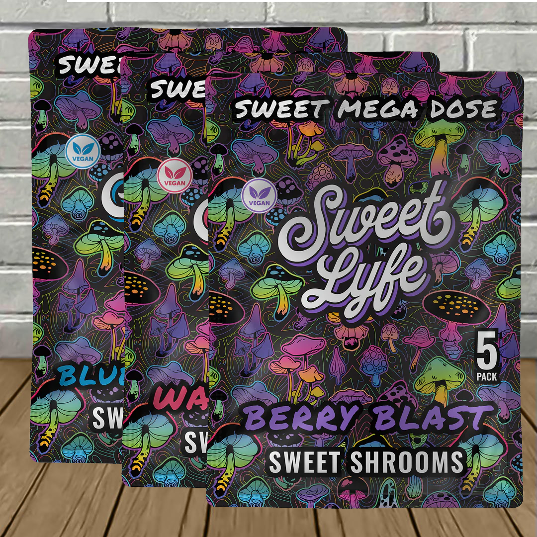 Sweet Lyfe Sweet Shrooms Mega Dose Gummies 5ct