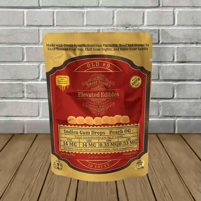 Sweet Sensi’s Elevated Gum Drops CBD:THC Blend — DISCONTINUED - Image 2