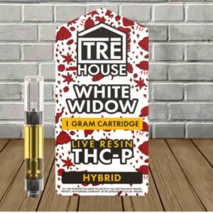 TRE House Live Resin THCP Vape Cartridge 1g –White Widow
