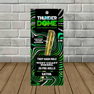 ThunderDome THCp Hash Hole Prerolls 4g