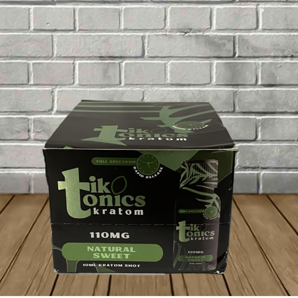 TikTonics Kratom Extract Shot 10ml | Natural Sweet - Image 2