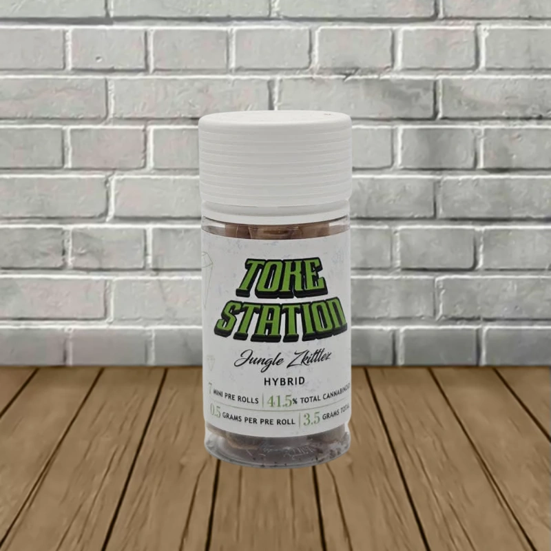 Toke Station Mini Prerolls 0.5g – Jungle Zkittles Hybrid — DISCONTINUED