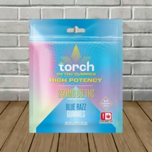 Alternative view of Torch High Potency D9 THC Gummies 250mg