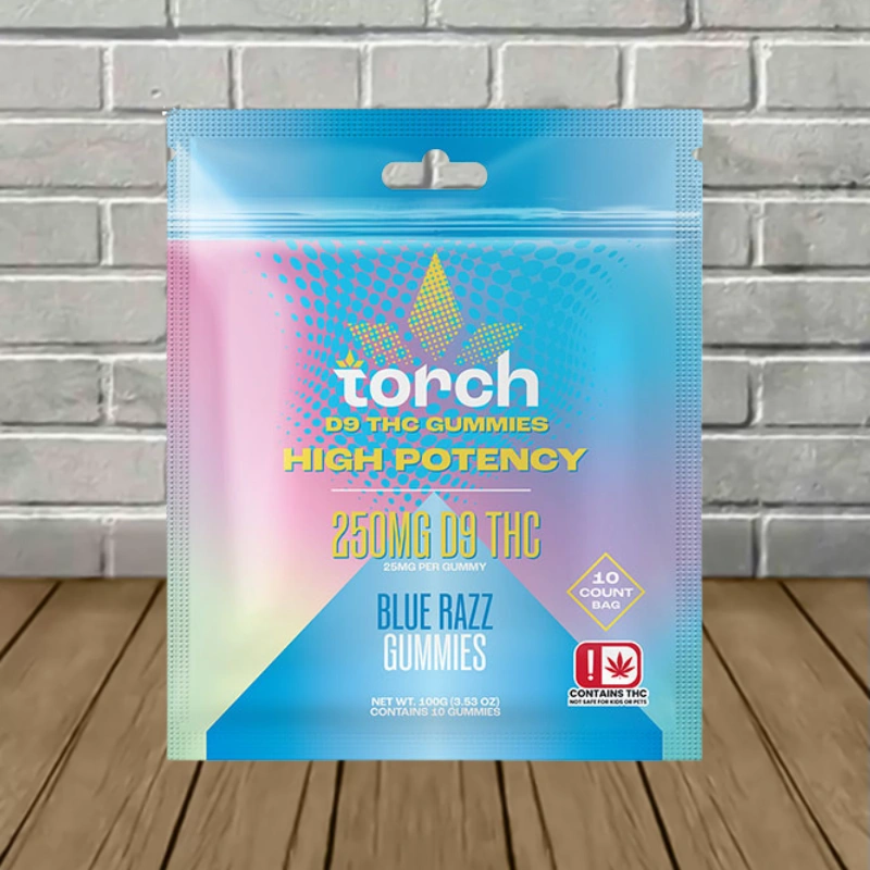 Torch High Potency D9 THC Gummies 250mg - Image 2