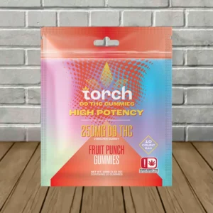 Torch High Potency D9 THC Gummies 250mg - Image 3