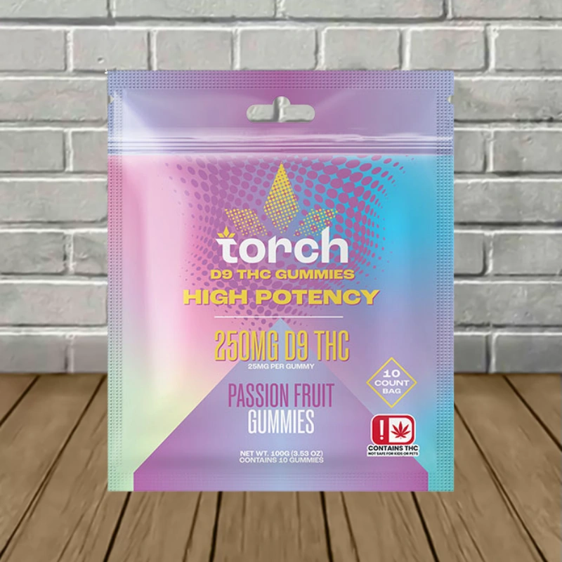 Torch High Potency D9 THC Gummies 250mg - Image 5