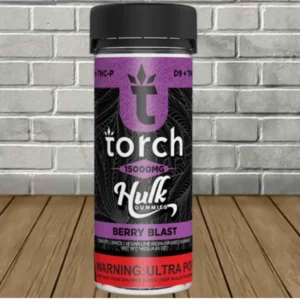 Torch Live Resin D9 + THCP Hulk Gummies 15000mg - Image 7