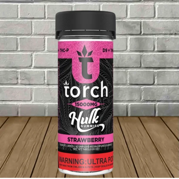 Torch Live Resin D9 + THCP Hulk Gummies 15000mg - Image 3