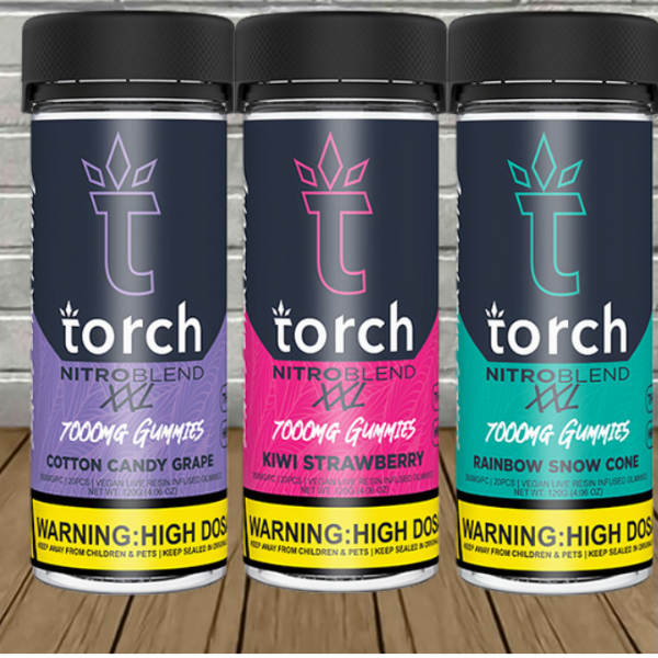 Torch Nitro Blend XXL Gummies 7000mg — DISCONTINUED