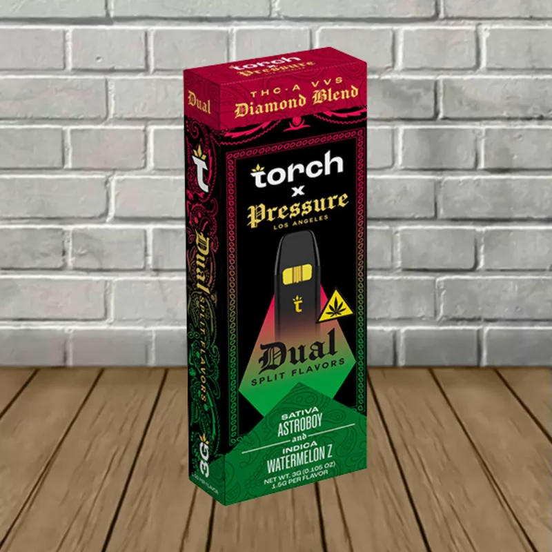 Torch X Pressure THCa VVS Diamond Blend Dual Disposable 3g - Image 6