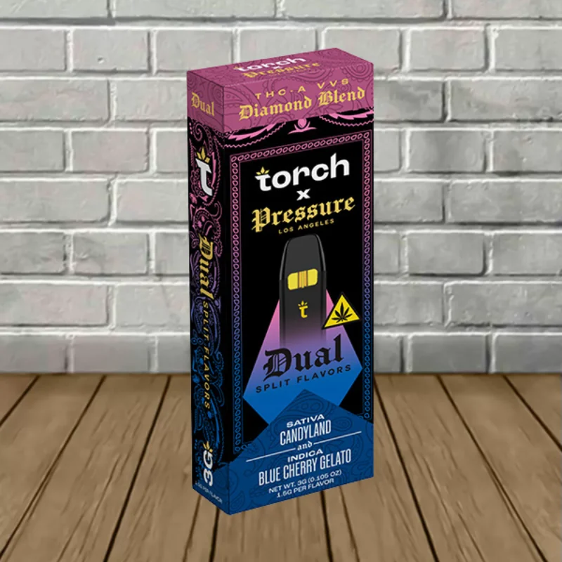 Torch X Pressure THCa VVS Diamond Blend Dual Disposable 3g - Image 8
