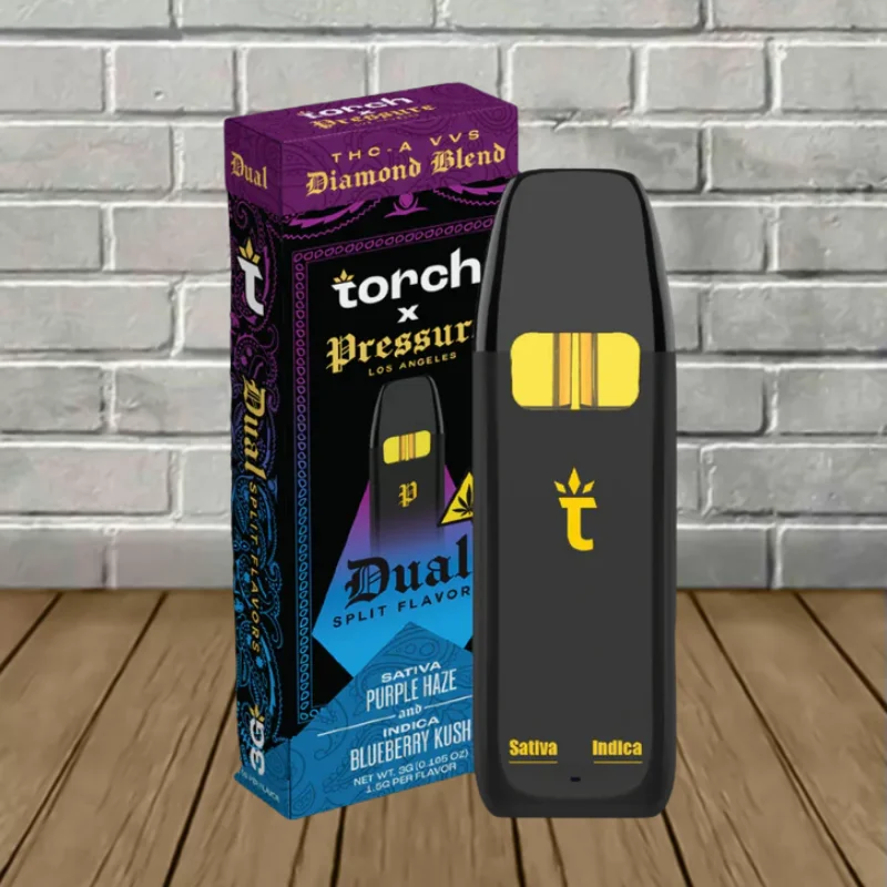 Torch X Pressure THCa VVS Diamond Blend Dual Disposable 3g