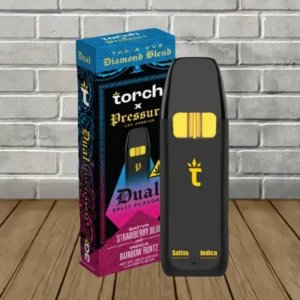 Torch X Pressure THCa VVS Diamond Blend Dual Disposable 3g - Image 4