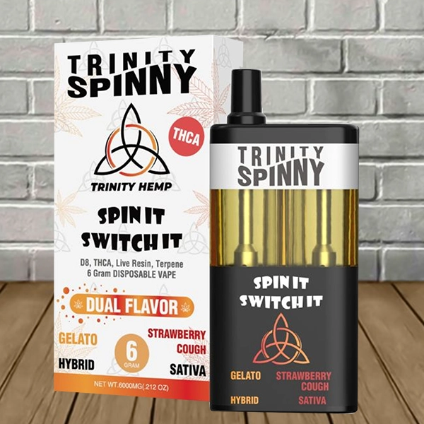 Trinity Hemp Trinity Spinny THCa Disposable 6g - Image 4
