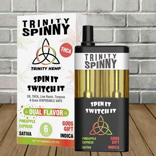 Trinity Hemp Trinity Spinny THCa Disposable 6g - Image 6