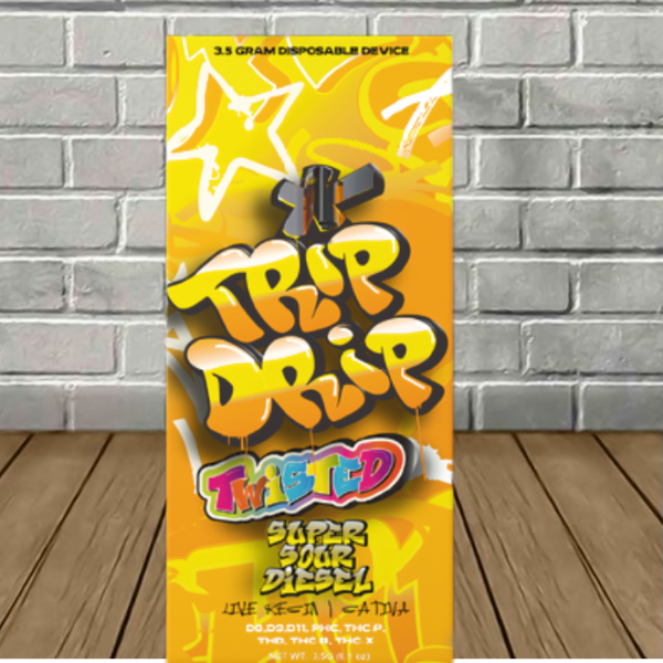 Trip Drip Live Resin Twisted Disposable 3.5g — DISCONTINUED - Image 4