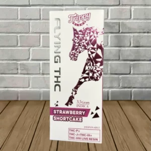 Alternative view of Flying THC Live Resin Trippy Blend Disposable 3.5g — DISCONTINUED