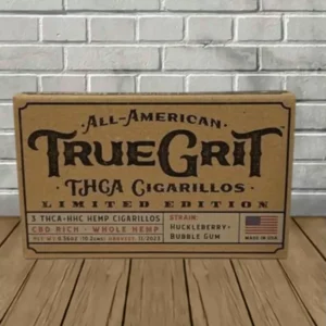 True Grit Premium THCa Hemp Cigarillos 3ct - Image 4