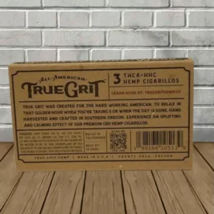 Alternative view of True Grit Premium THCa Hemp Cigarillos 3ct