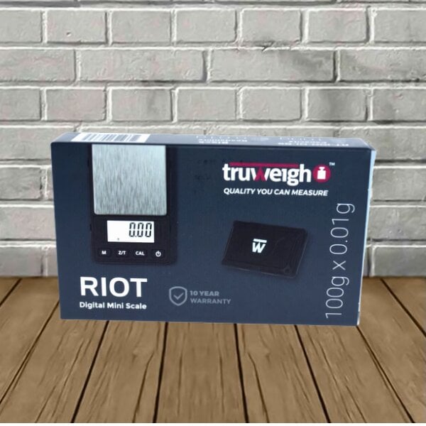 Truweigh Riot Digital Mini Scale 100g x 0.01g