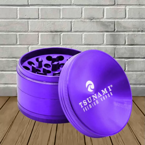 Tsunami 63MM 4-Piece Dry Herb Grinder - Image 5