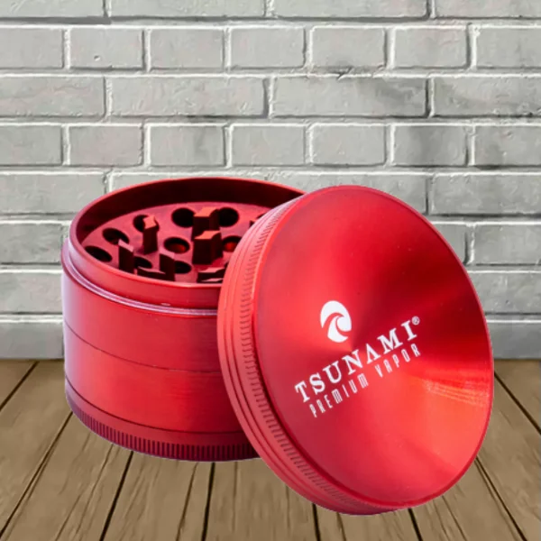Tsunami 63MM 4-Piece Dry Herb Grinder - Image 4
