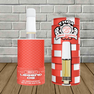 Twenty One Cannabis Liquid Diamond THCa Cartridge 2ml - Image 3