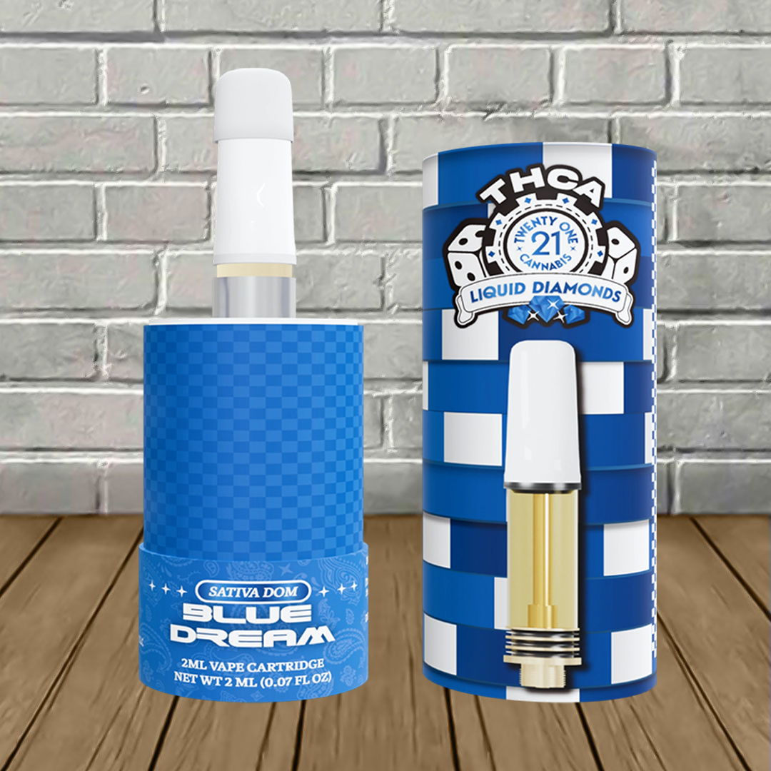 Twenty One Cannabis Liquid Diamond THCa Cartridge 2ml - Image 2