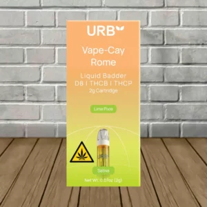 URB Vape-Cay Rome D8 | THCb | THCp Liquid Badder Cartridge 2g - Image 5