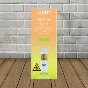 URB Vape-Cay Rome D8 | THCb | THCp Liquid Badder Disposable 3g - Image 4