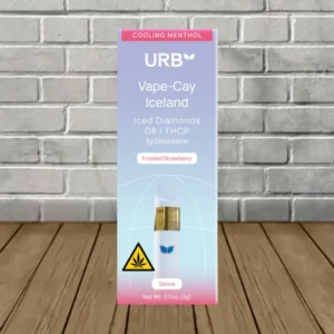URB Vape-Cay THCa Iced Diamonds Disposable 3g - Image 3