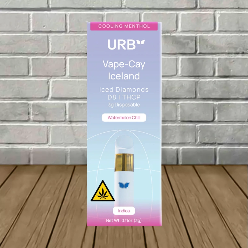 URB Vape-Cay THCa Iced Diamonds Disposable 3g