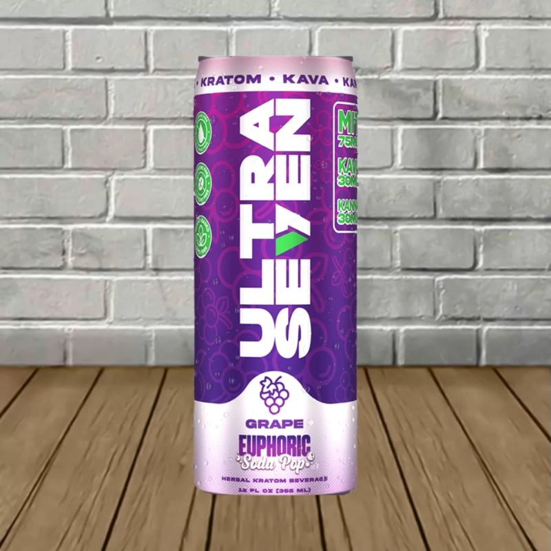 Ultra Seven Euphoric Soda MIT + Kava + Kanna 135mg - Image 2