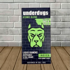 Underdogs THCa Liquid Diamonds Atomic Blend Disposable 5g — DISCONTINUED - Image 9