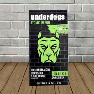 Underdogs THCa Liquid Diamonds Atomic Blend Disposable 5g — DISCONTINUED - Image 8