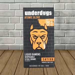 Underdogs THCa Liquid Diamonds Atomic Blend Disposable 5g — DISCONTINUED - Image 11