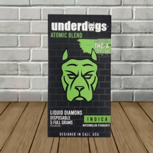 Underdogs THCa Liquid Diamonds Atomic Blend Disposable 5g — DISCONTINUED - Image 6