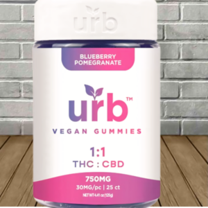 Urb 1:1 Delta 9 THC + CBD Gummies 750mg - Image 4