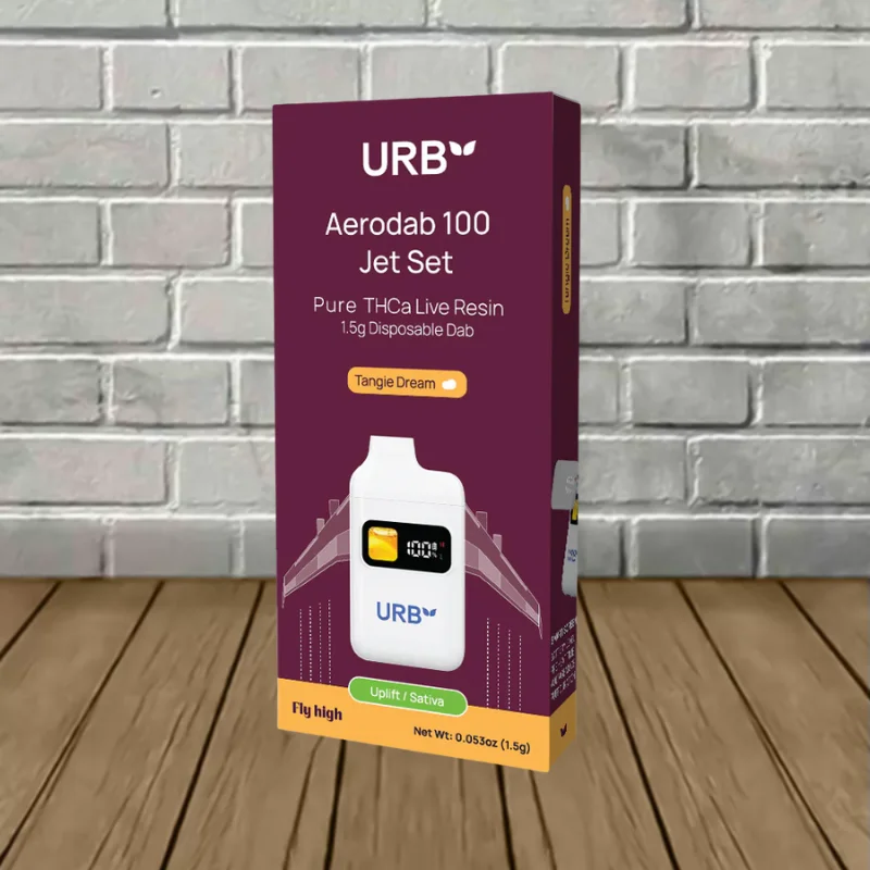 Urb Aerodab 100 Jet Set THCa Live Resin Disposable Dab 1.5g - Image 6