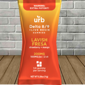 Urb D8 | D9 Live Resin Gummies 200mg – 2ct - Image 3