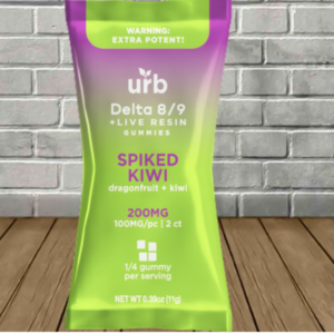 Urb D8 | D9 Live Resin Gummies 200mg – 2ct - Image 4