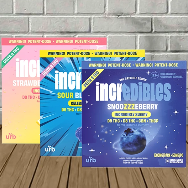 Urb Incredibles Gummies 1500mg — DISCONTINUED