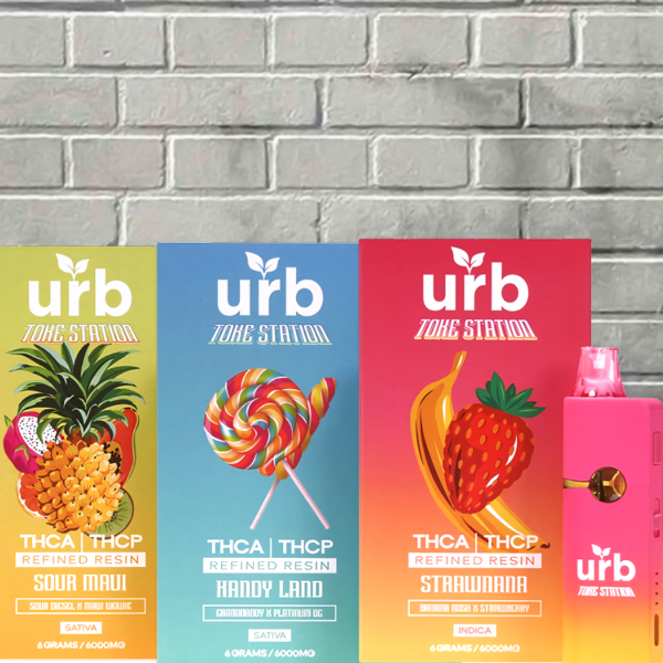 Urb Refined Resin Toke Station Disposable Vape 6g — DISCONTINUED