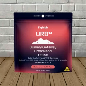 Alternative view of Urb Restful Botanically Infused Gummies 1875mg