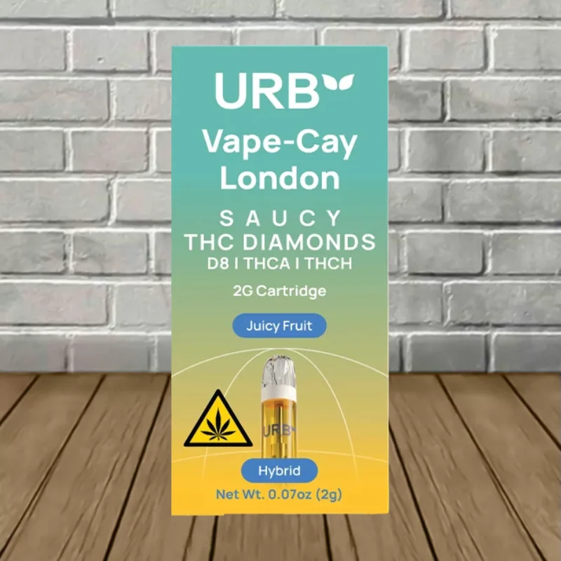 Urb Saucy THC Diamonds Vape Cartridge 2.2ml — DISCONTINUED - Image 9