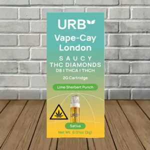 Urb Saucy THC Diamonds Vape Cartridge 2.2ml — DISCONTINUED - Image 13