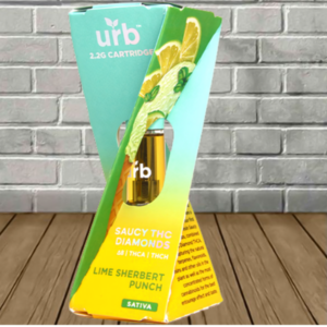 Urb Saucy THC Diamonds Vape Cartridge 2.2ml — DISCONTINUED - Image 3